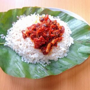 OFADA SAUCE AND RICE